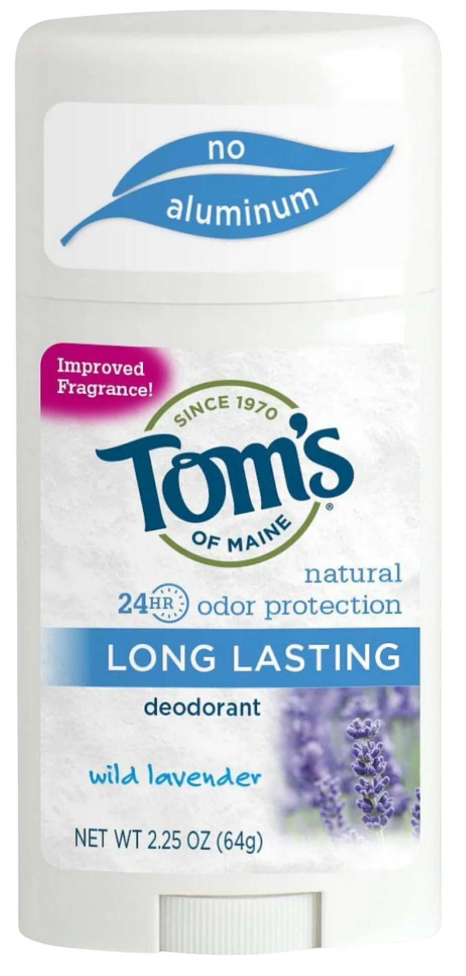 Long Lasting Natural Deodorant Stick - Lavender