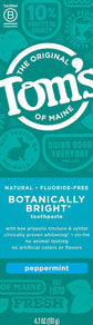 Botanically Bright Toothpaste, Peppermint