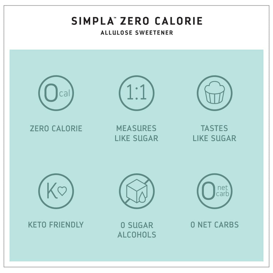 Zero Calorie Allulose Sweetener