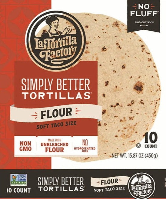 Soft Taco Flour Tortillas