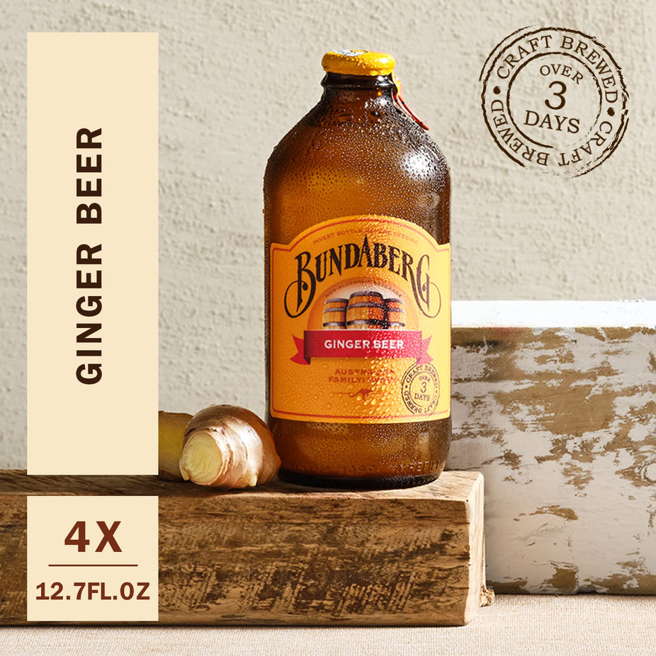 Ginger Beer Soda (4 Pack)