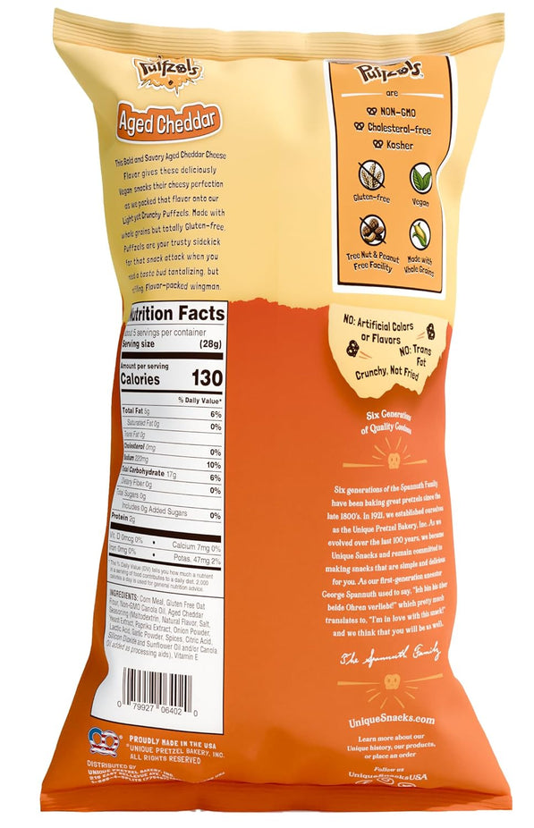 Aged Cheddar Puffzels