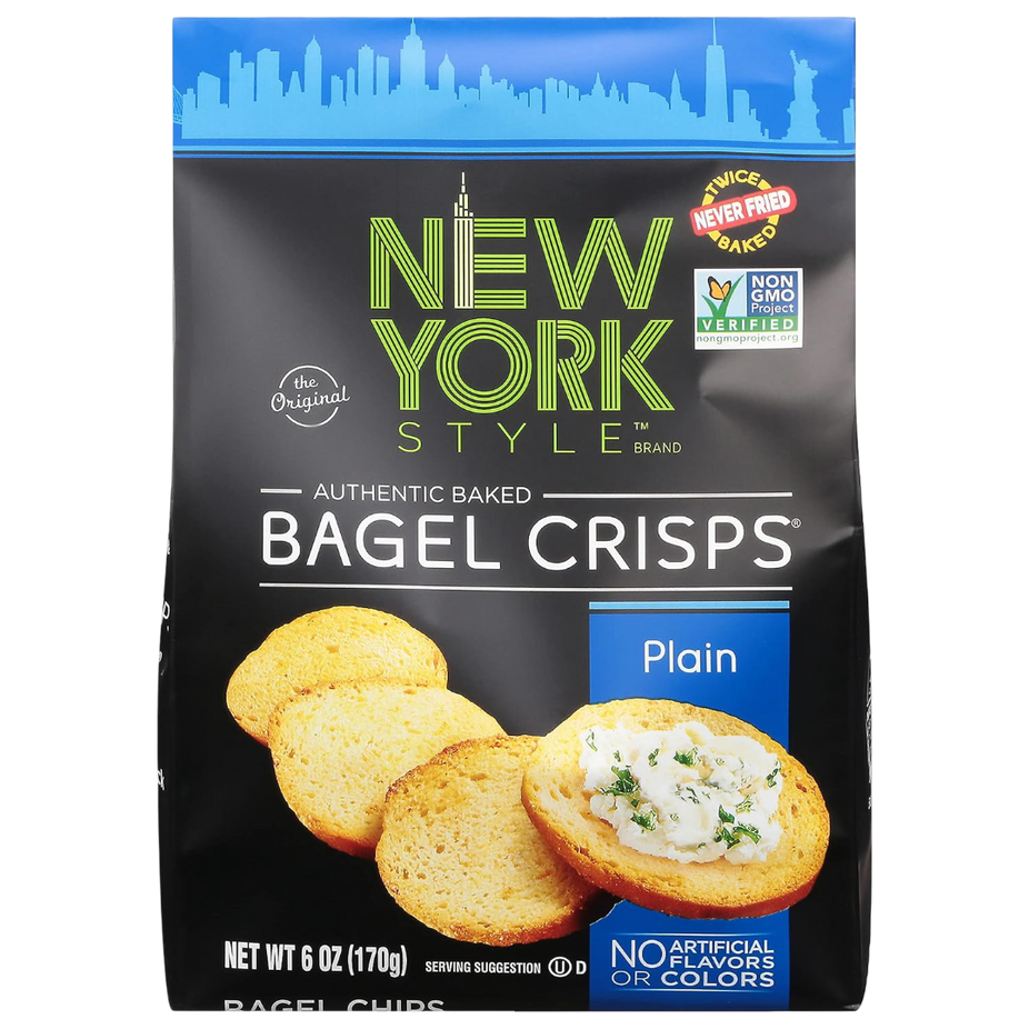 Plain New York Style Bagel Crisps