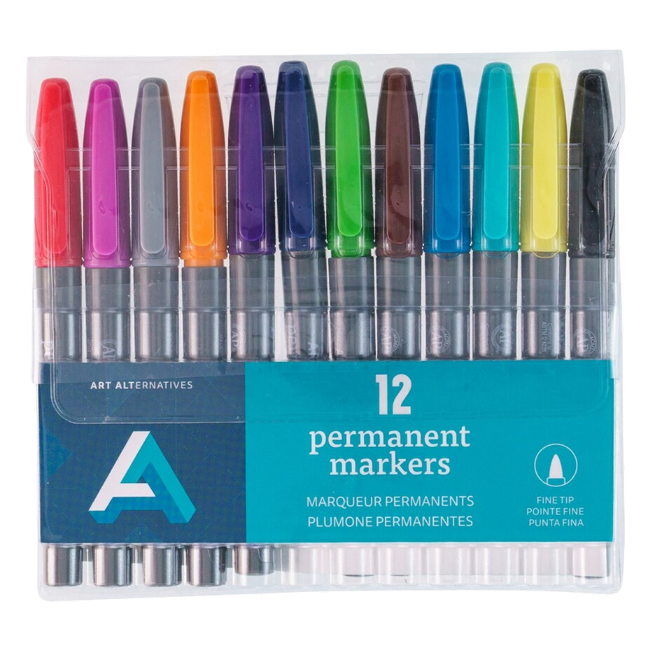 Permanent Marker X-Fine Series Set (12 CT)