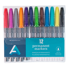Permanent Marker X-Fine Series Set (12 CT)