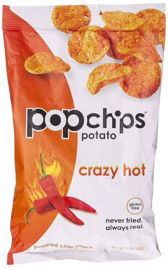 Crazy Hot Popped Potato Chips