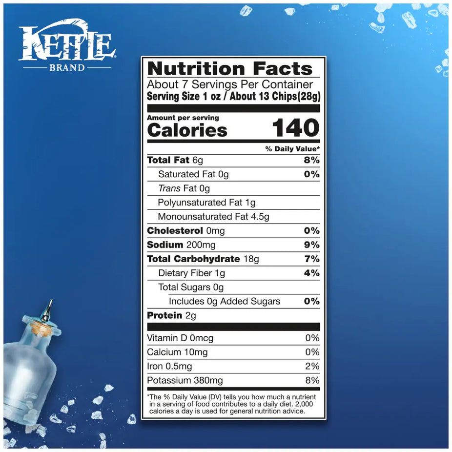 Air Fried Sea Salt & Vinegar Potato Chips