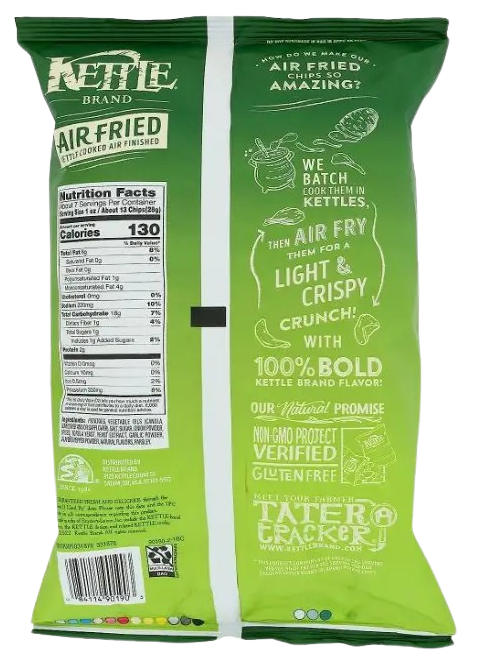 Air Fried Jalapeno Potato Chips