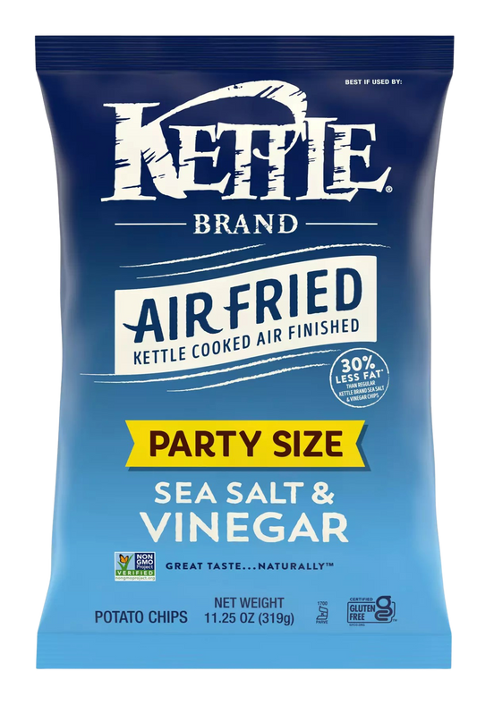 Sea Salt And Vinegar Air Fried Potato Chips