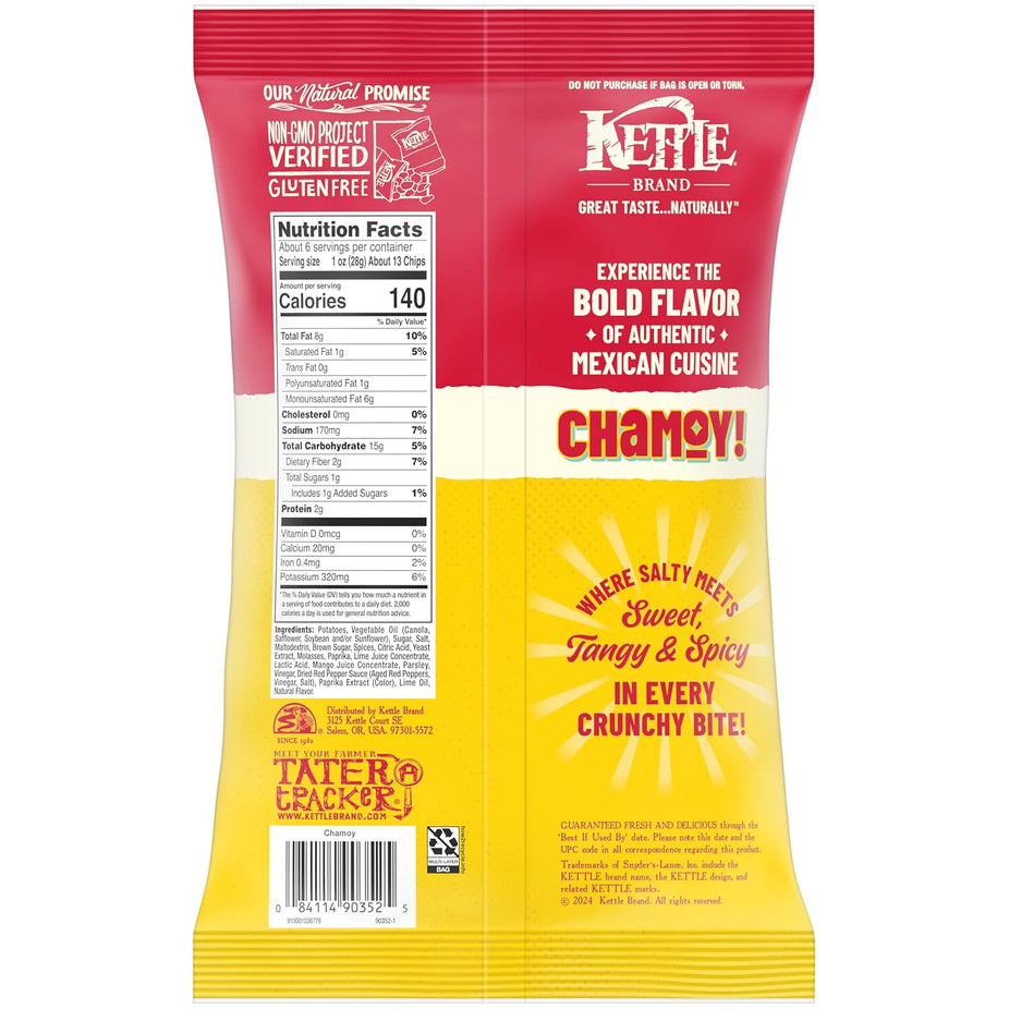 Chamoy Potato Chips