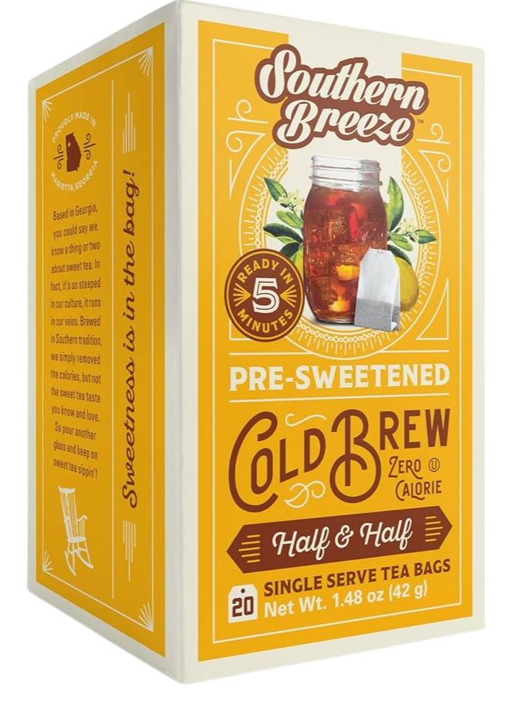 Half and Half Iced Sweet Tea Cold Brew