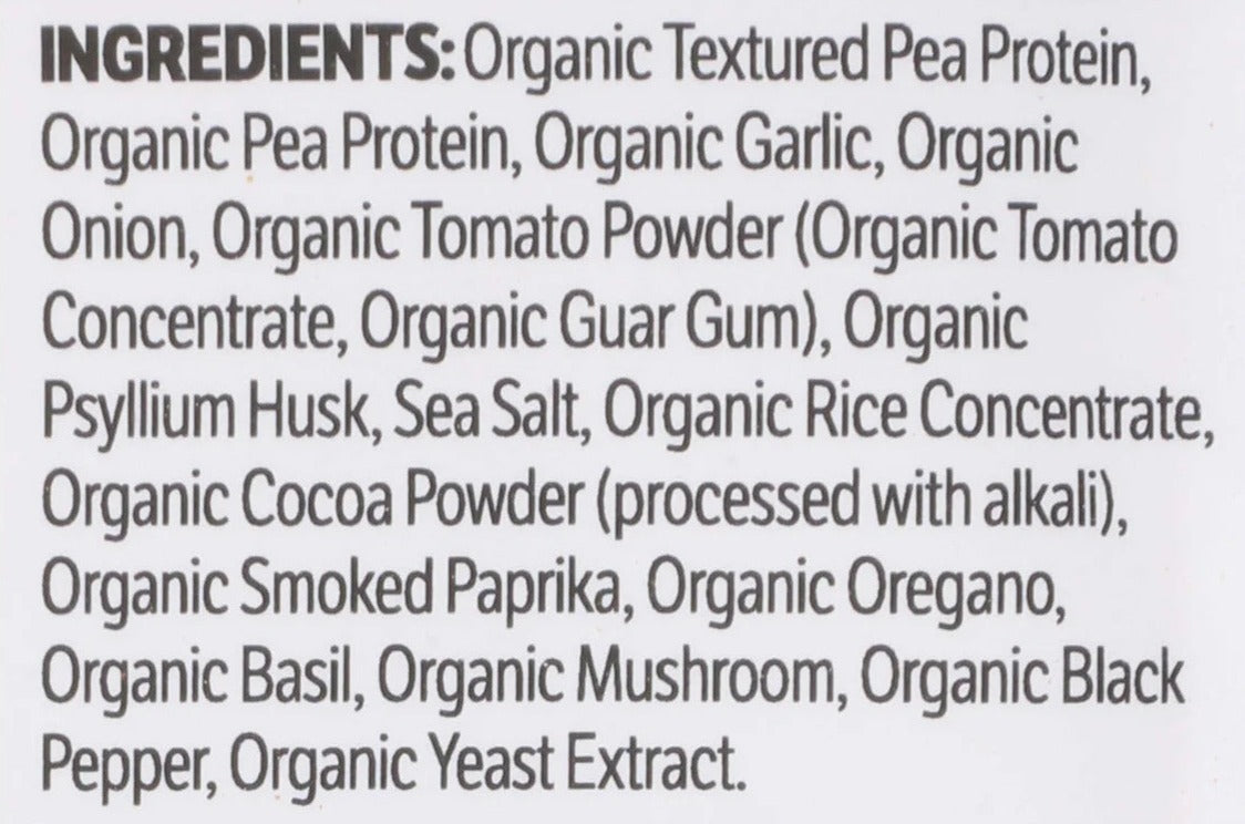 Organic Plant Meatball Mix Meatless Crumbles