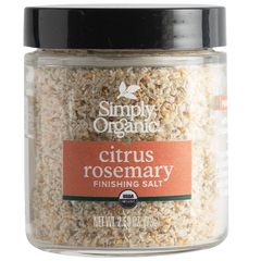 Organic Citrus Rosemary Finishing Salt