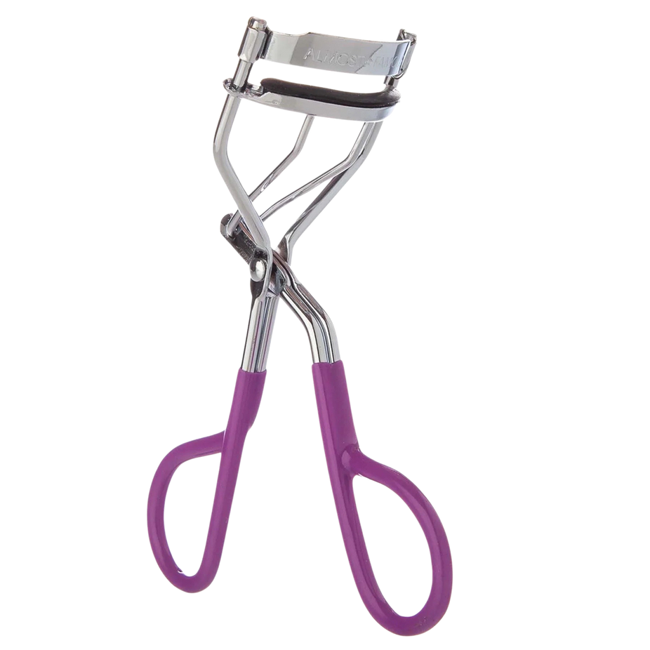 Chrome 'No Pinch' Eyelash Curler - Purple