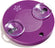 15X Vanity Mirror with Suction Lock - Purple