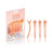 Styling & Sectioning Pro Hair Clips Orange (4 CT)