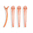 Styling & Sectioning Pro Hair Clips Orange (4 CT)