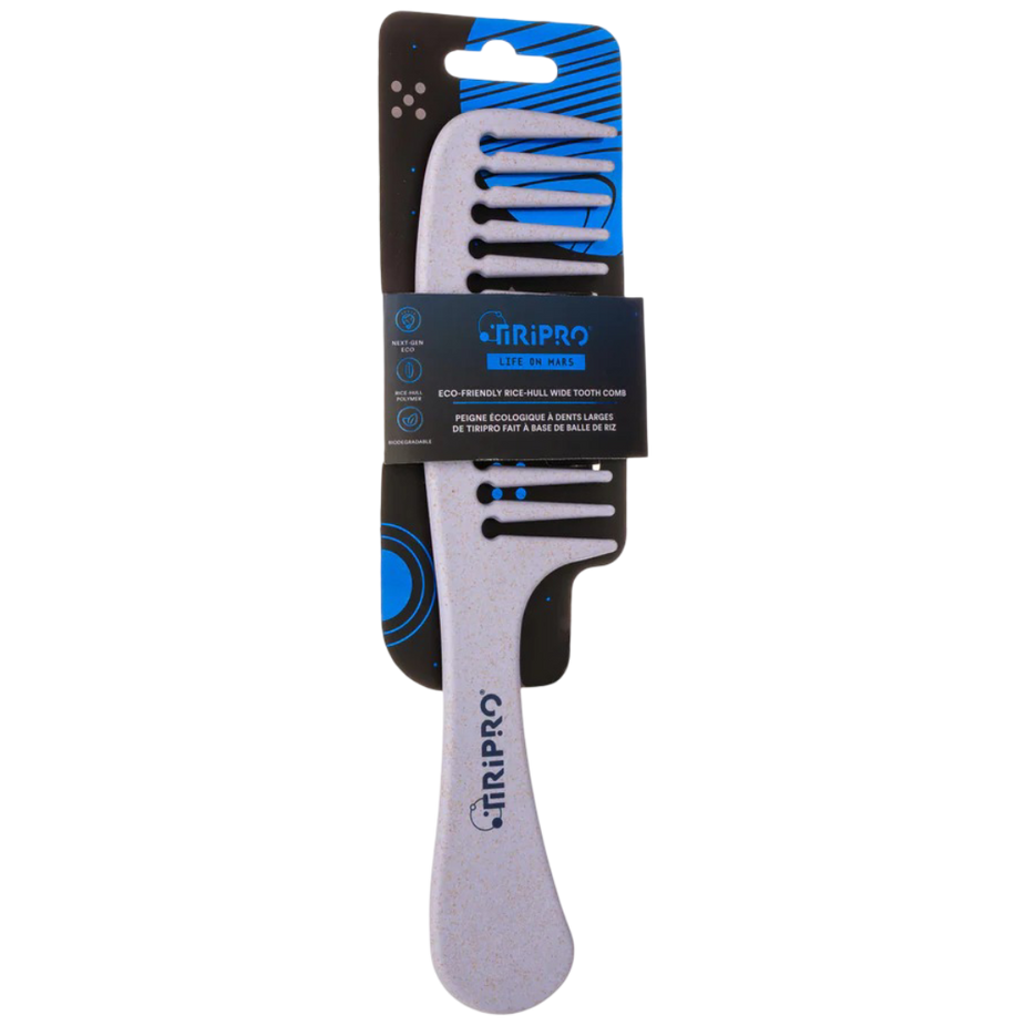 Eco-Friendly Wide Tooth Comb - Gray