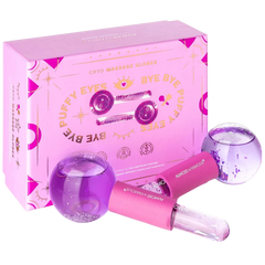 2-Pack Cryo Facial Massage Globes - Purple