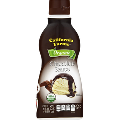 Organic Chocolate Sauce Syrup