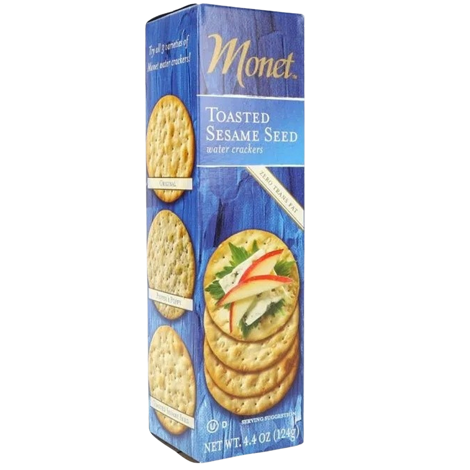 Toasted Sesame Water Crackers