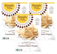 Almond Flour Crackers - Cracked Black Pepper (3 Pack)