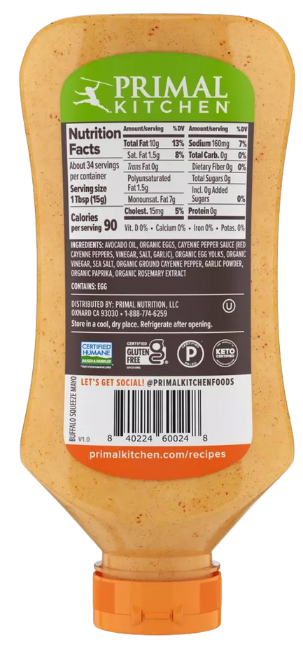 Buffalo Mayo with Avocado Oil