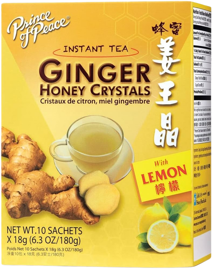 Lemon Ginger Honey Crystals (10 CT)
