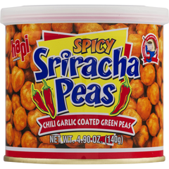 Spicy Sriracha Green Peas