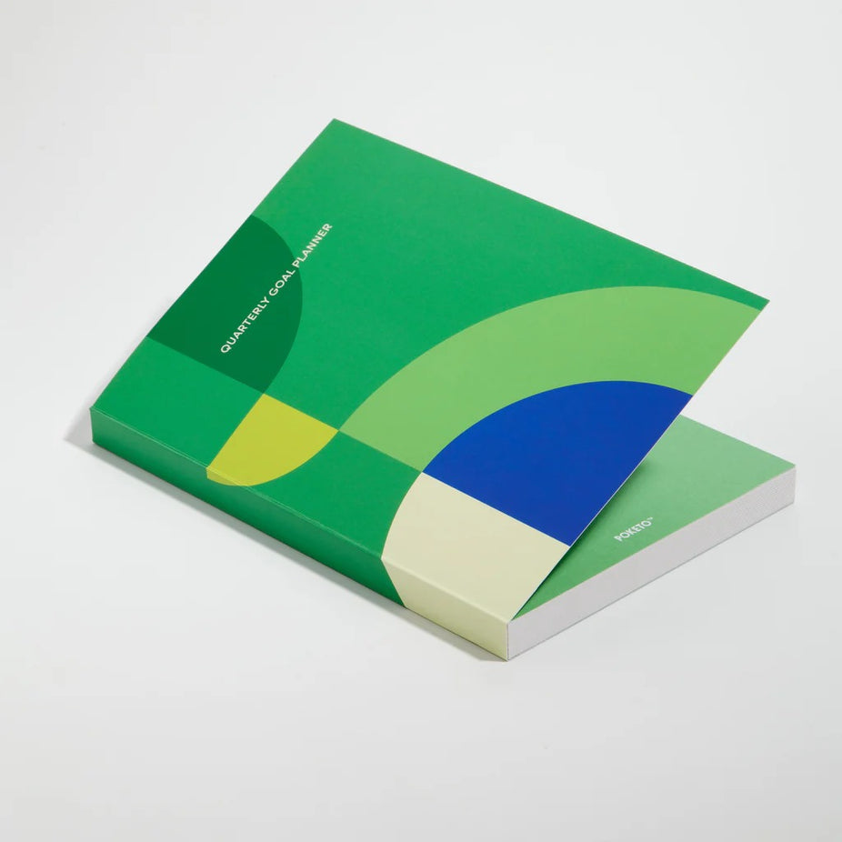Quarterly Goal Planner - Green
