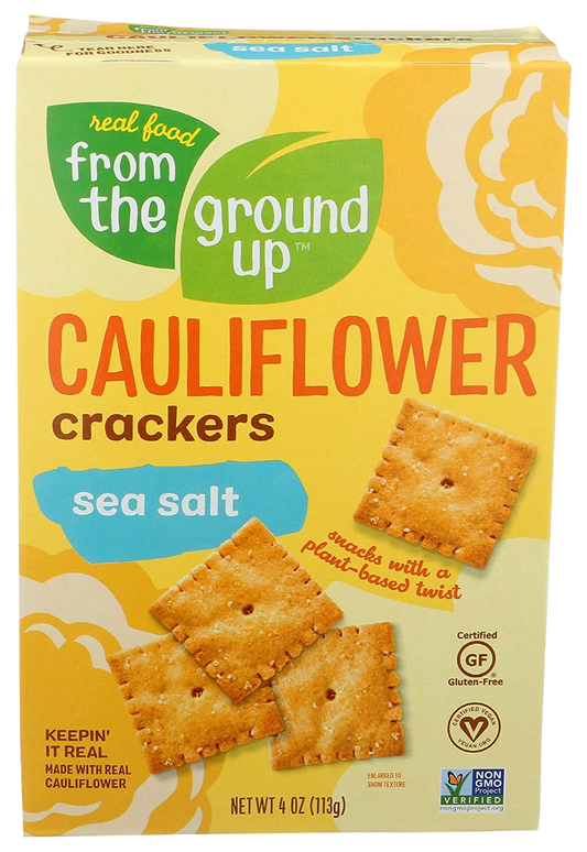 Sea Salt Cauliflower Cracker