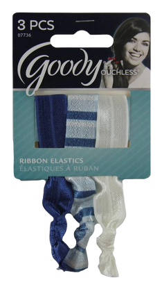 Women's Ouchless Ribbon Elastics (3 CT)