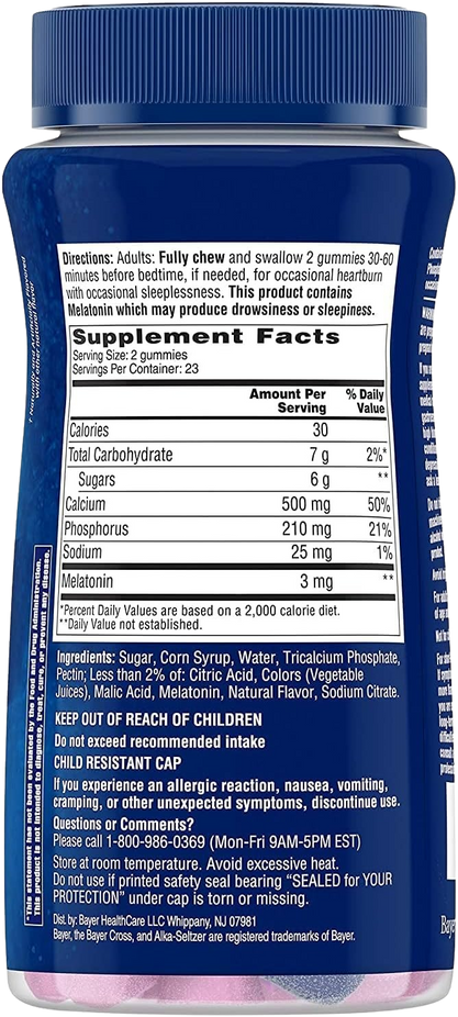 PM Heartburn Relief + Sleep Support Gummies (54 CT)