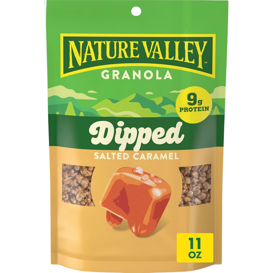 Dipped Salted Caramel Granola