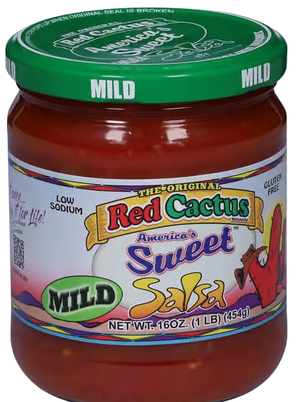 cactus salsa Red Cactus America's Sweet Mild Salsa – Martie