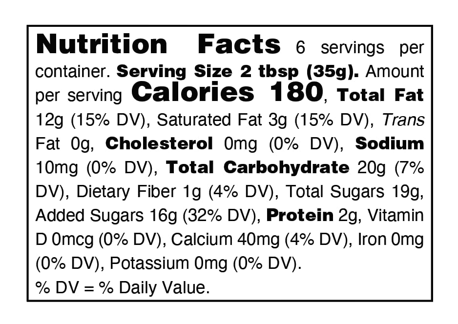Cookies & Cream Crunchy Spread