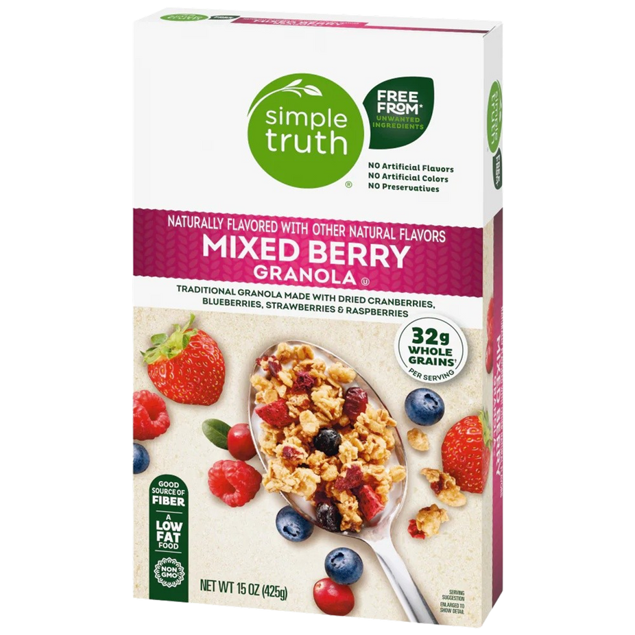 Mixed Four Berry Granola Retail Box