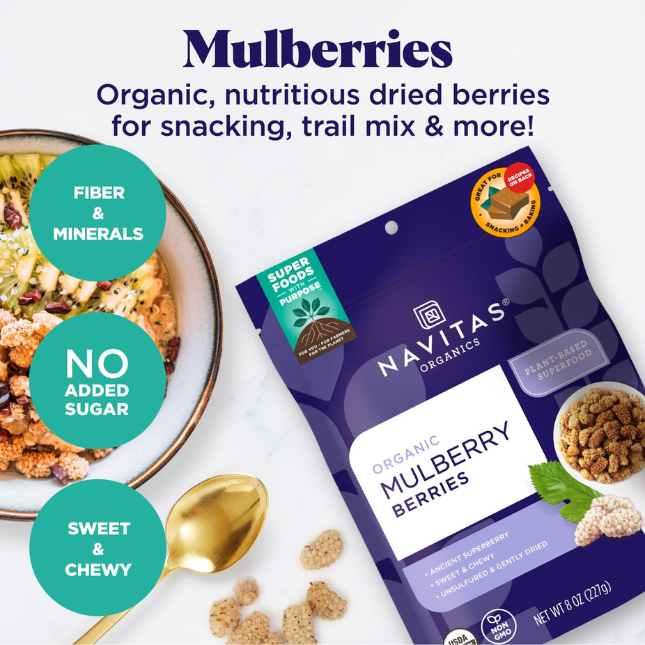 Organic Mulberries
