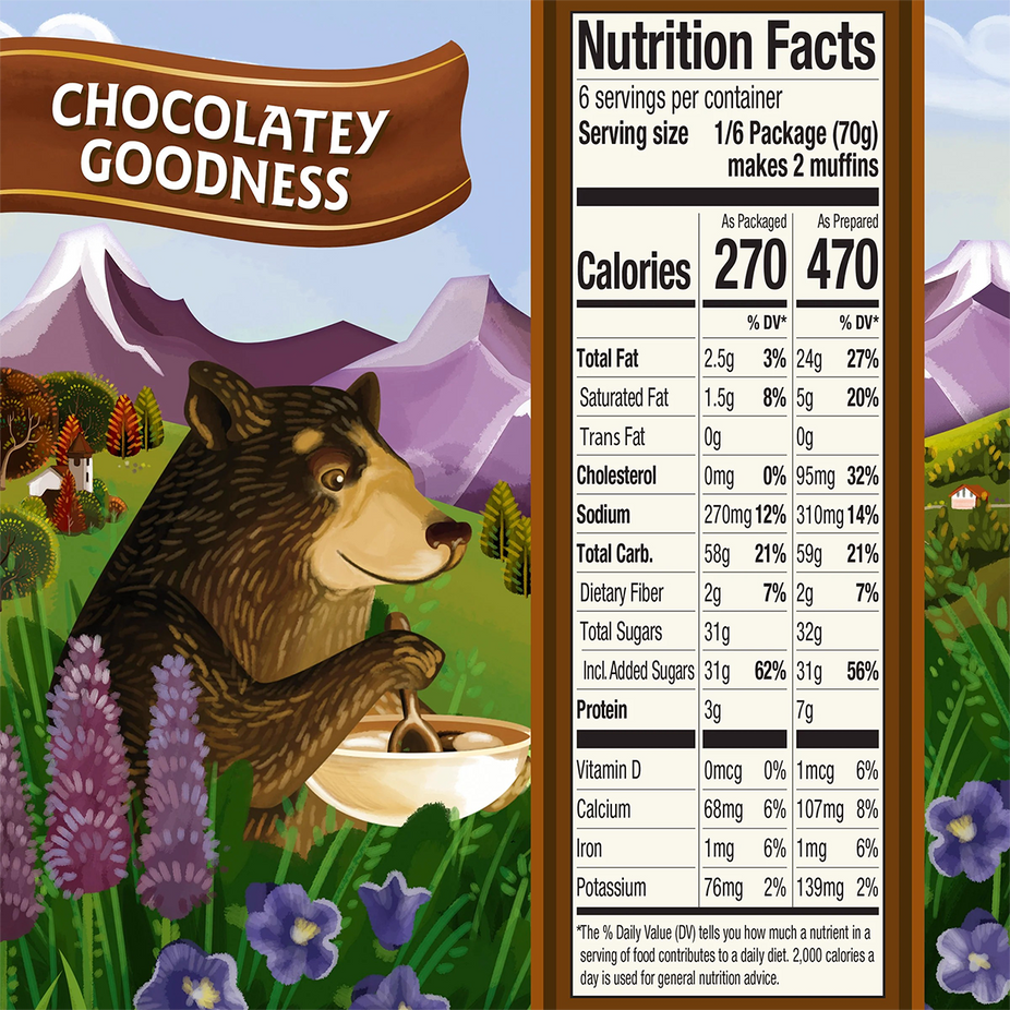 Organic Chocolate Chip Quick Bread & Muffin Mix