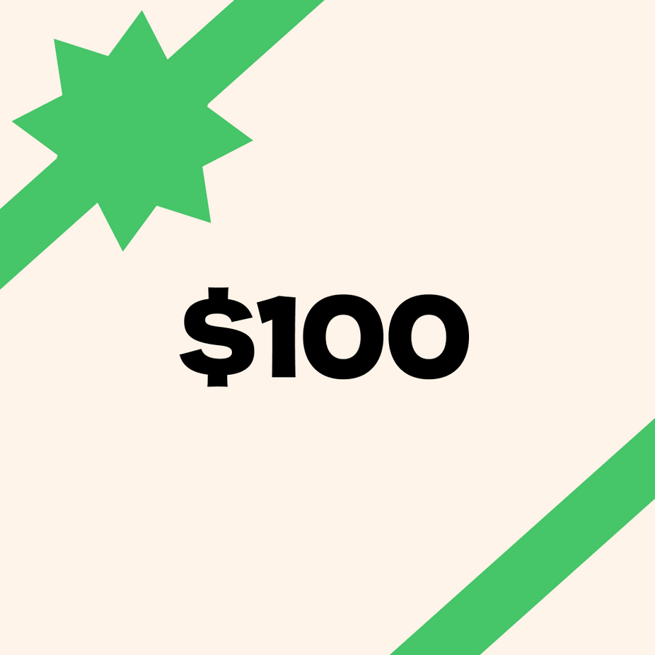 $100 Martie Gift Card