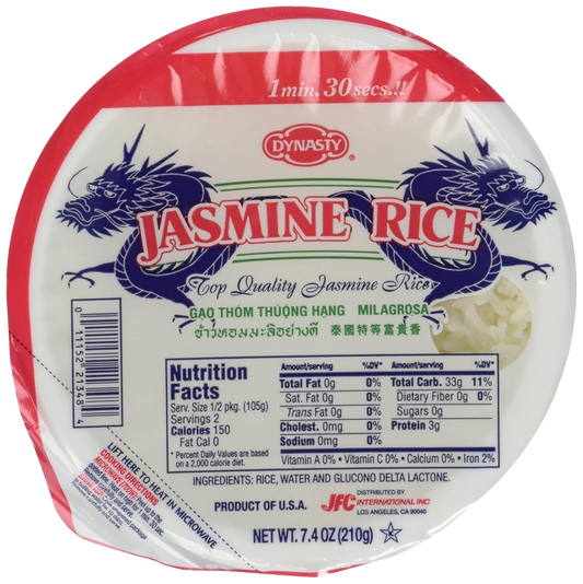 Jasmine Cooked Rice (6 Pack)
