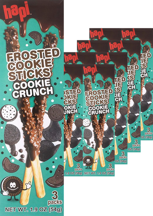 Cookie Crunch Frosted Cookie Sticks (8 Pack)