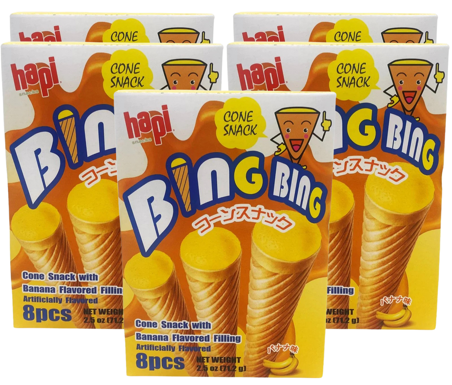 Banana Cone Snack (5 Pack)