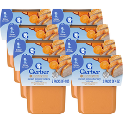 Sweet Potato & Turkey Puree (8x 2 Pack)