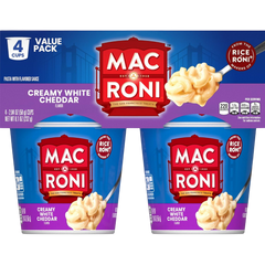 Creamy White Cheddar Macaroni & Cheese Value Pack (4 CT)