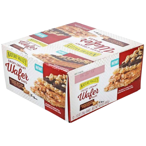 Crispy Creamy Wafer Bars - Peanut Butter Chocolate (12 CT)