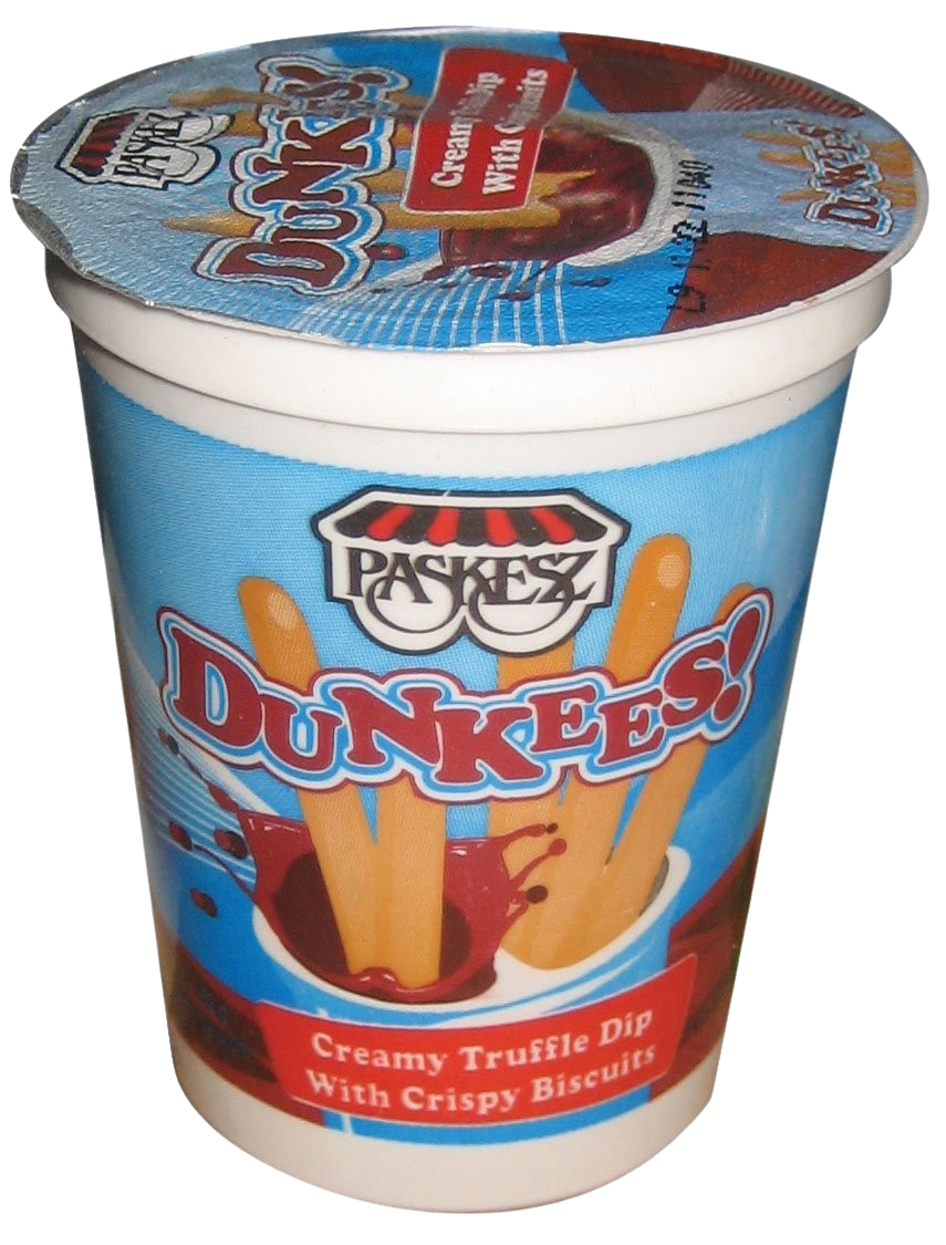 Dunkees Creamy Truffle Dip With Crispy Biscuits
