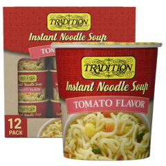 Instant Noodle Soup - Tomato Flavor (12 Pack)