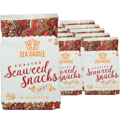 Roasted Spicy Seaweed Snacks (10 Pack)