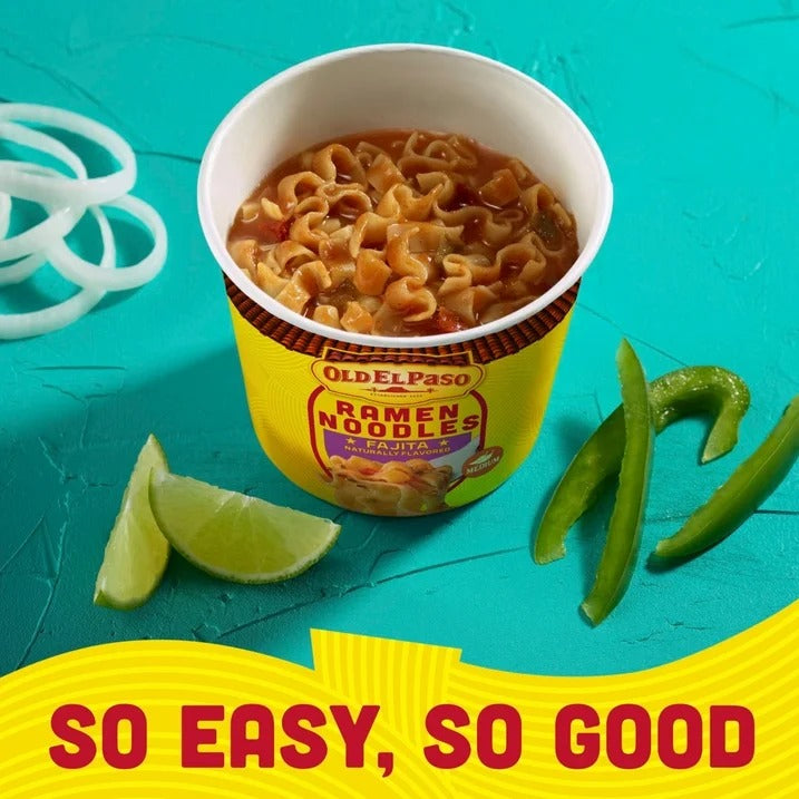 Fajita Ramen Noodles Cup (8 Pack)